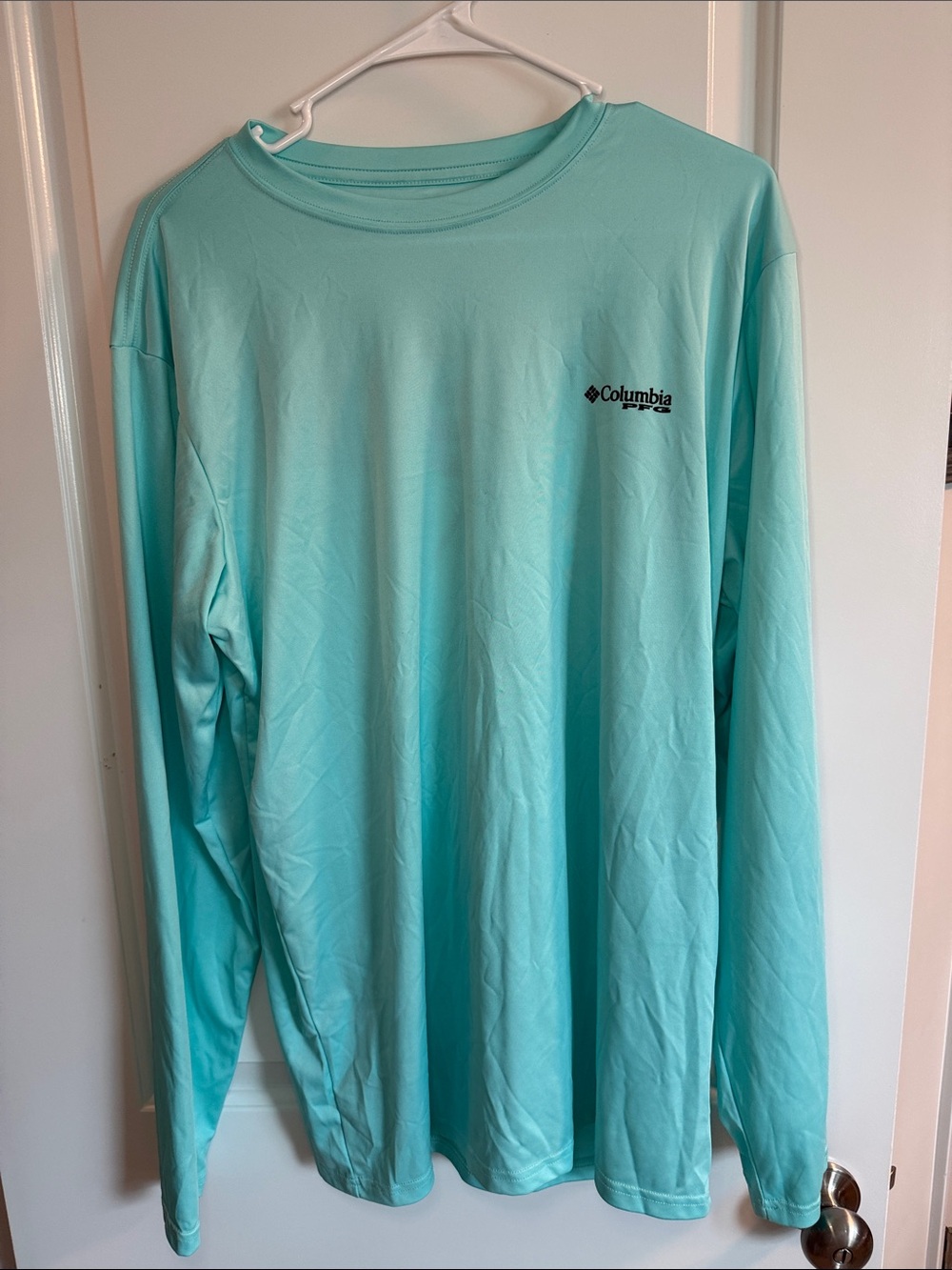 🥳 5 for $25 BUNDLE Columbia PFG Long-Sleeve Performance Tee - Aqua Blue